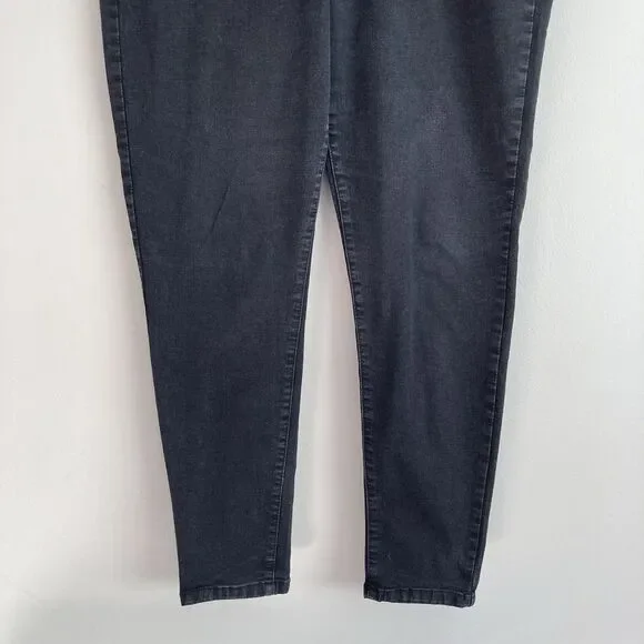 Democracy Pants "Ab"Solution Black Stretch Skinny Jeans Womens Size 16 Classic - Picture 5 of 9